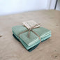 3er Set Wischtuch/Spültuch 25 x 25 cm GRÜN
