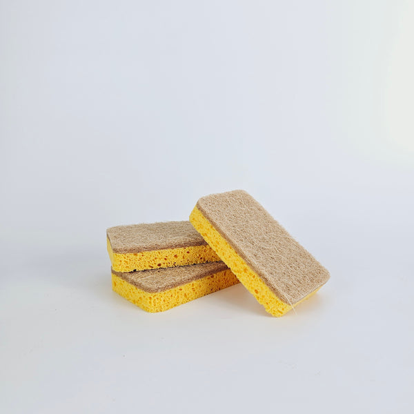 3x Öko Spülschwamm